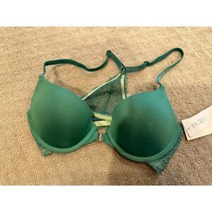 BCBGeneration NWT Green lacy bra Cactus‎ 32B NEW